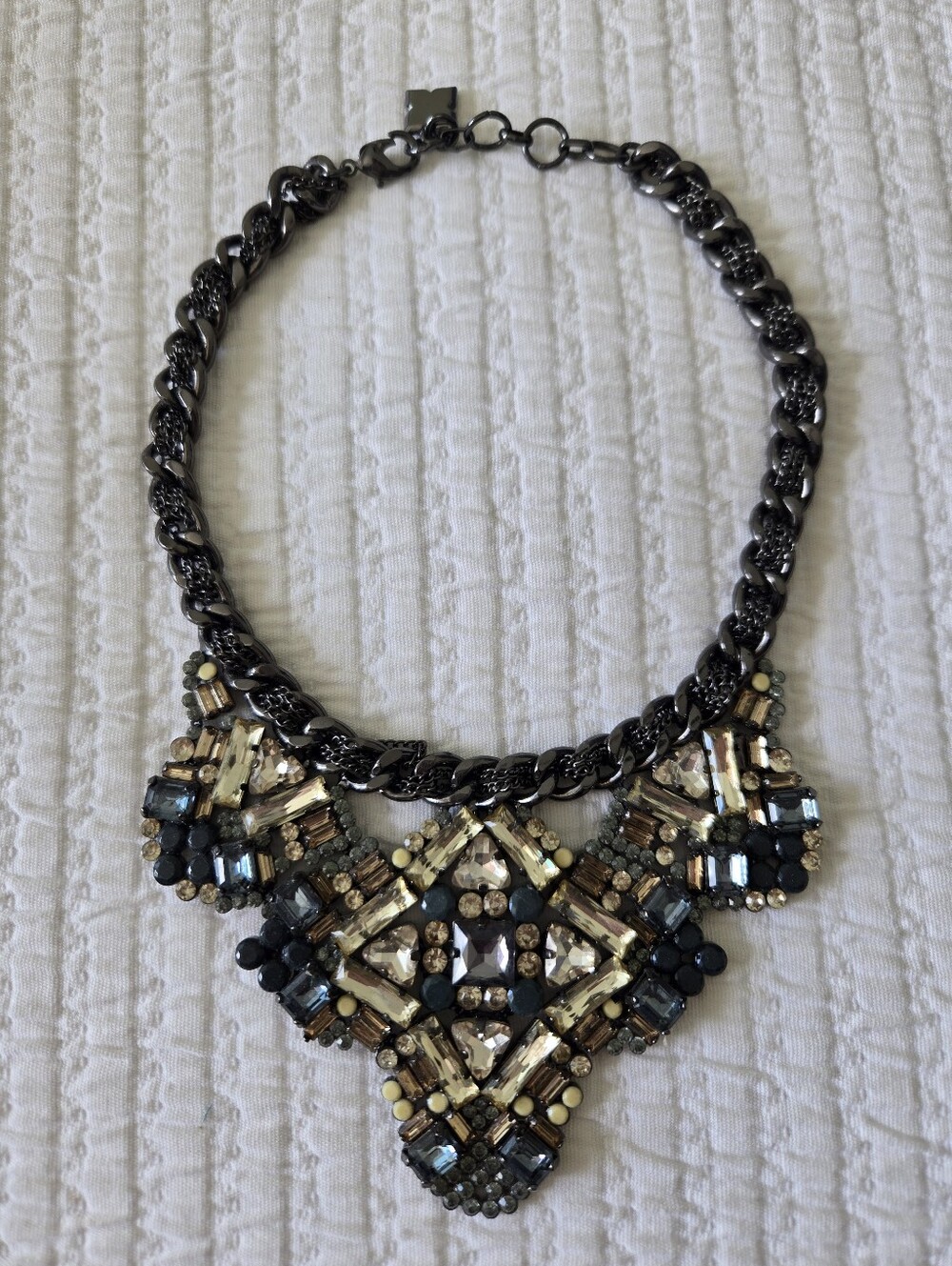 BCBG Max Azria statement collar necklace